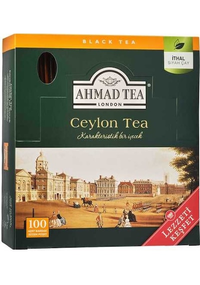 Ahmad Tea Ceylon Tea Bardak Poşet Çay 100'lü 200 G