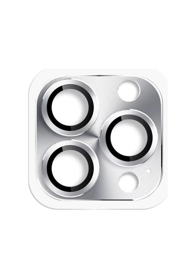 Apple iPhone Uyumlu 16 Pro Max Pers Alüminyum Kamera Lens - Gümüş