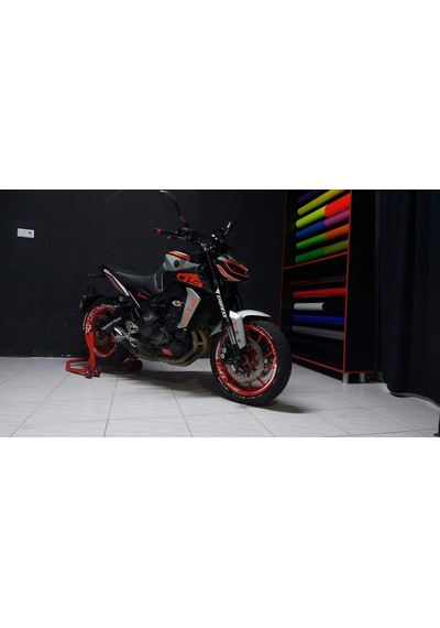 2020 Yamaha Mt-09 Depo Grenaj Sticker Etiket Modeli
