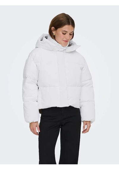 Only Onldixie Life Puffer Kadın Şişme Mont 15349122 Beyaz