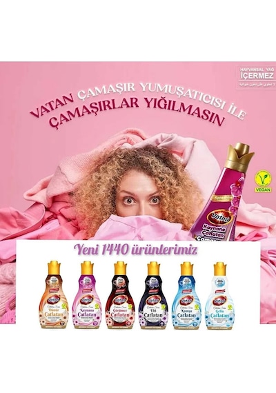 Komşu Çatlatan Yumuşatıcı 60 Yıkama 1440 Ml Diğer