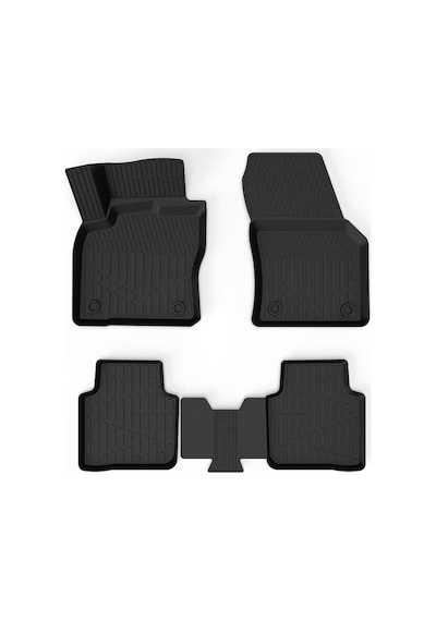 S-dizayn Fiat Doblo Geniş Aile 3d Plus Havuzlu Paspas 2010-2022 A+ Kalite