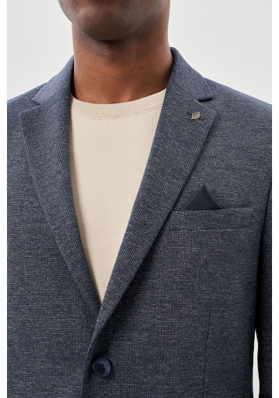 İmza Lacivert Desenli Örme Mono Yaka Astarsız Esnek 6 Drop Slim Fit Casual Ceket 1002245161 Lacivert İmza Lacivert Desenli Örme Mono Yaka Astarsız Esnek 6 Drop Slim Fit Casual Ceket 1002245161 Lacivert