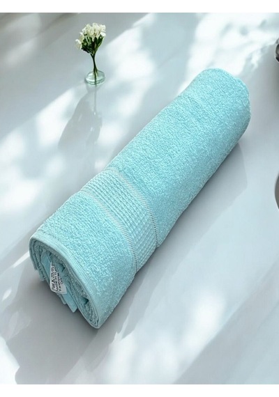 Büyük Boy Banyo Havlusu, Duş Havlusu, Tek Silgi 95 X 145cm Turkuaz