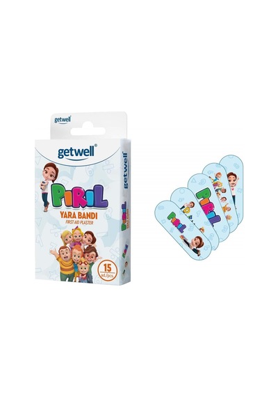 Getwell Lisans Yara Bandı Pırıl 19x56 Mm 15'li