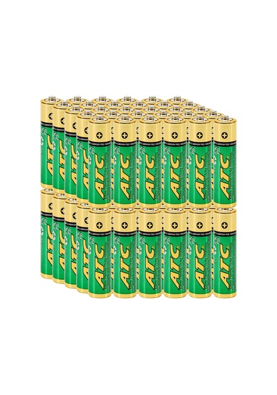 Atc 60lı Aaa Heavy Duty R03 İnce Kalem Pil Kumanda Pili Çinko Karbon Pil Zn-c 1.5v