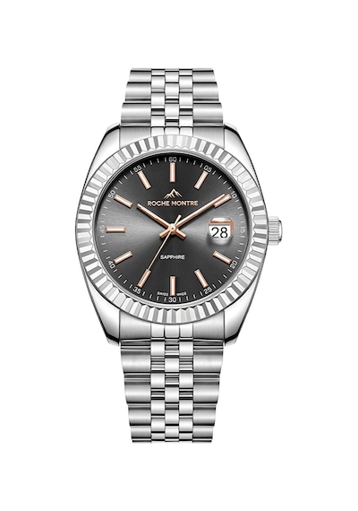 Roche Montre Rmg6009-04 Erkek Kol Saati Metalik Gri