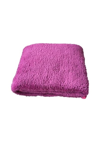 Tineke Kedi Ve Köpek Battaniyesi Yumuşak Welsoft Peluş Yıkanabilir Mor 1 Adet Orta Boy 100x80 Acı Kahve - Pembe