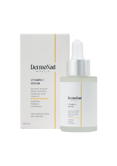 Tr Vitamin C Serum Aydınlatıcı Ve Leke Karşıtı 30 Ml Nad+ Ascorbic Asit,ferulic Asit,hyalüronik Asit