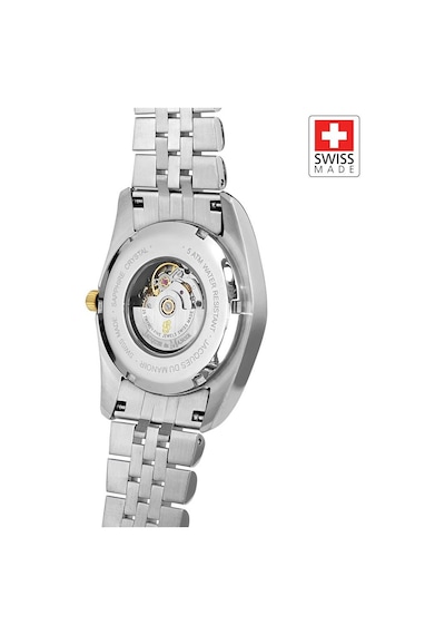 Inspıratıon Jwl04102 Sellita Sw100, 25 Jewels Otomatik Mekanizmalı, Swiss Made Kadın Kol Saati Gold - Gümüş