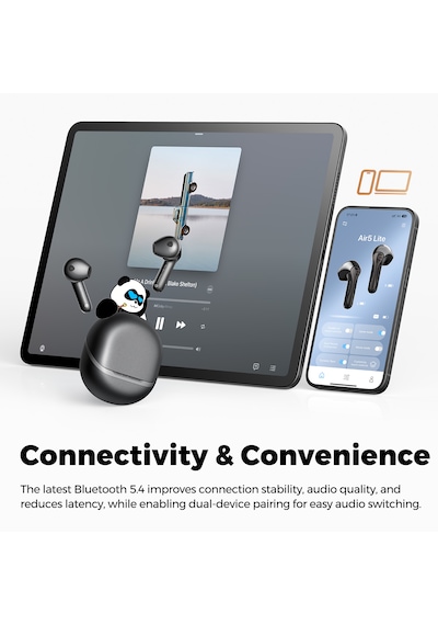 Soundpeats Air 5 Lite Bluetooth 5.4 Kulak İçi Kulaklık