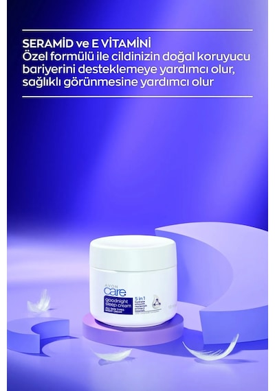 Avon Care 5'i 1 Arada Yoğun Nemlendirici Gece Kremi 100 ML Avon Care 5'i 1 Arada Yoğun Nemlendirici Gece Kremi 100 ML