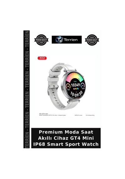 Premium Moda Saat Akıllı Cihaz Gt4 Mini Ip68 Smart Sport Watch