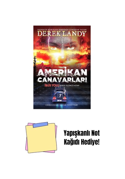 Amerikan Canavarları Ciltli + Yapışkanlı Not Kağıdı