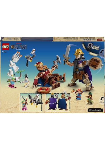 LEGO® ONE PIECE Dorry, Brogy’ye Karşı – Little Garden Devleri 75644 - 9+ için Figür İçeren Yaratıcı Oyuncak Yapım Seti (733 Parça)