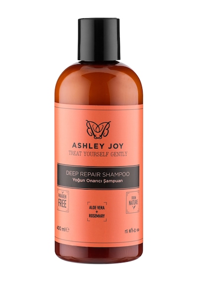 Ashley Joy Yoğun İşlem Görmüş ve Yıpranmış Saçlara Özel Yoğun Onarıcı Şampuan 400 ML