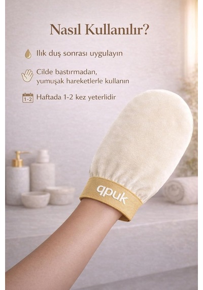 Premium Kese, Normal Ciltler İçin%100 Floş İpek Banyo & Duş Peeling Eldiveni, Kadın & Erkek