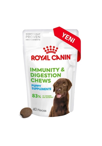 Immunity&digestion Chews Bağışıklık Ve Sindirim Sistemini Destekleyen Tamamlayıcı Ödül Maması 100g