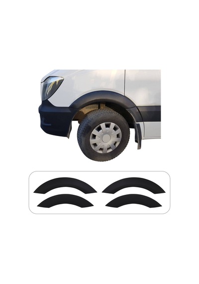 Volkswagen Crafter Uyumlu 2006-2017 Abs Çamurluk Dodik 4 Parça