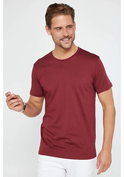Tudors Unisex 5'li Paket Siyah-beyaz-bordo-tarçın-gri Slim Fit Dar Kesim %100 Pamuk Bisiklet Yaka Tişört-36963 Multi Tudors Unisex 5'li Paket Siyah-beyaz-bordo-tarçın-gri Slim Fit Dar Kesim %100 Pamuk Bisiklet Yaka Tişört-36963 Multi