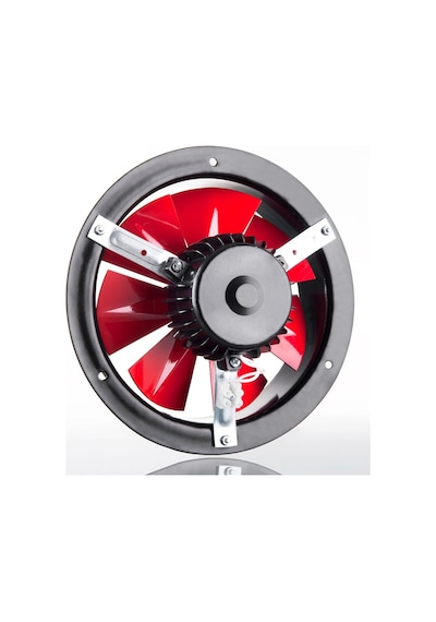Dündar 24 cm D 25 55 watt 800 m3/h 1375 DD 220/230 volt Monofaze Ev Duvar Tipi Aksiyal Fan Aspiratör