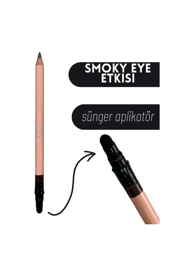 Dora Joy Smoky Sünger Aplikatörlü Göz Kalemi 06 Teddy Bear