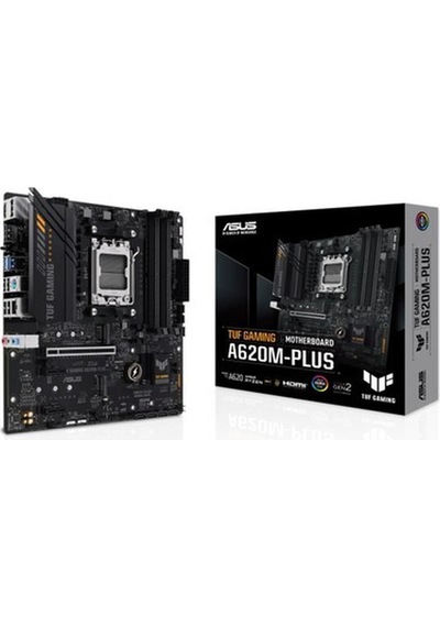 Asus Tuf Gamıng A620m-plus Wıfı 2600 Mhz Am5 Ddr5 6400 Matx Anakart