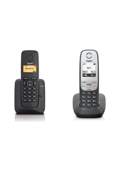 Gigaset 1 Harici 2 Dahili Dect Telsiz Kablosuz Telefon Santrali A120 + A415