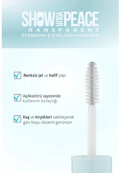 Show Your Transparan Kaş Ve Kirpik Maskarası Diğer