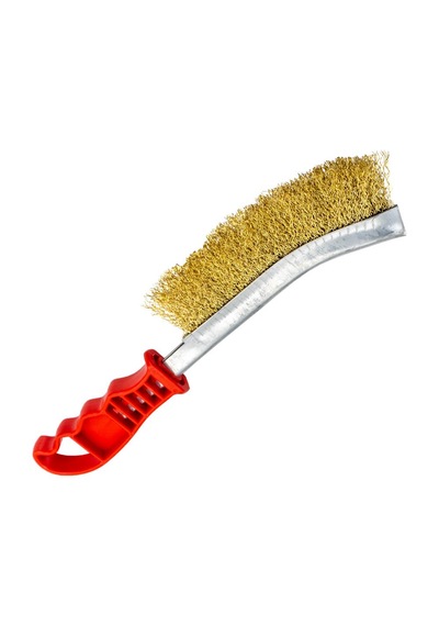 Master 505135 Çelik Telli Kıvrık Uçlu Plastik Saplı Tel Fırça