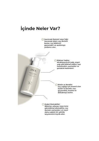 Zishu Sarımsak Özlü Saç Dökülmesine Karşı Şampuan 400 Ml