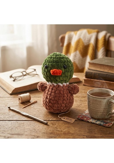 Tr Amigurumi Ördek Tığ Kiti Örgü Seti