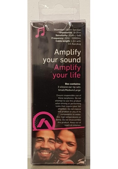 Amplify 1002-BKPK Revolutionary Series Kulak İçi Kulaklık