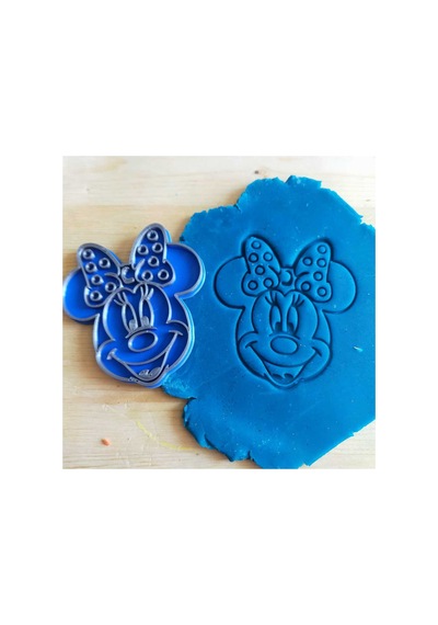 Minnie Mouse Kurabiye Kalıbı 2 Parça Gıdaya Uygun 3d Baskı Kalıp Diğer