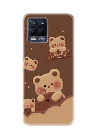 Realme 8 - 8 Pro Kılıf Boutique Baskılı Resimli Bears Pcode -032