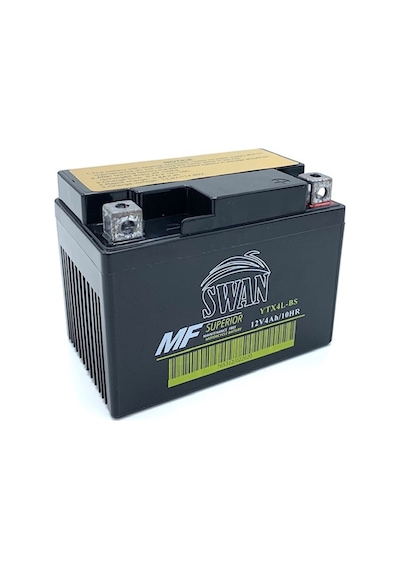 Swan Motosiklet Akü Ytx4 Lbs 12v 4 Ah. Bws. Sfc.