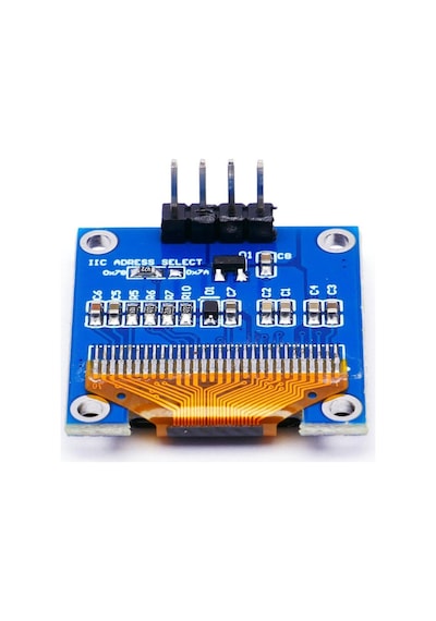 0.96 Inch Beyaz Oled Lcd Modül 128x64 Pixel Iıc I2c Seri 0.96 Ekran