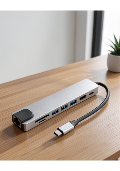 3 İn 1 Type-c Dönüşüm Adaptörü  Apple MacBook Uyumlu Ucz Apple MacBook Uyumlu çevirici2-1