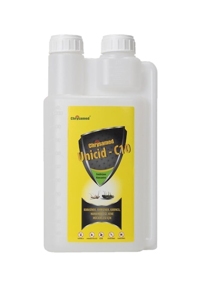 Chrysamed Unicid-C10 Konsantre Genel Haşere 1Lt Ölçekli