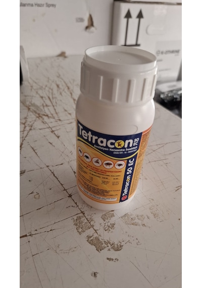 Tetracon 50 Ec 250 Ml Konsantre Böcek Ve Haşere İlacı Etkili Sivrisinek, Karasinek, Pire Ve Genel Haşere Kontrolü