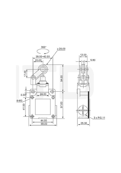 Glorious Csa012 Metal Makara Kol Yatay Switch