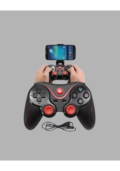 Kablosuz - 654 - Bluetooth Oyun Kolu Mobil Tv Pc Uyumlu - Flzdgnkr - Ergonomik Tasarım
