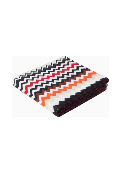 Missoni Best Zigzag %100 Pamuk Terry Banyo Havlusu Kırmızı-çok Renkli