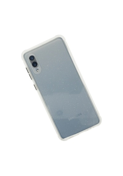 Mey İthalat Samsung Uyumlu Galaxy A02 Kılıf Miami Şeffaf Silikon - Şeffaf