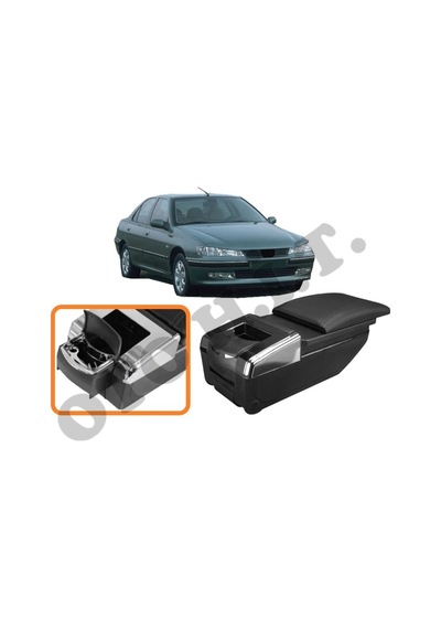 Peugeot 406 Uyumlu Bardaklıklı Lüks Kol Dayama Kolçak Siyah İthal.