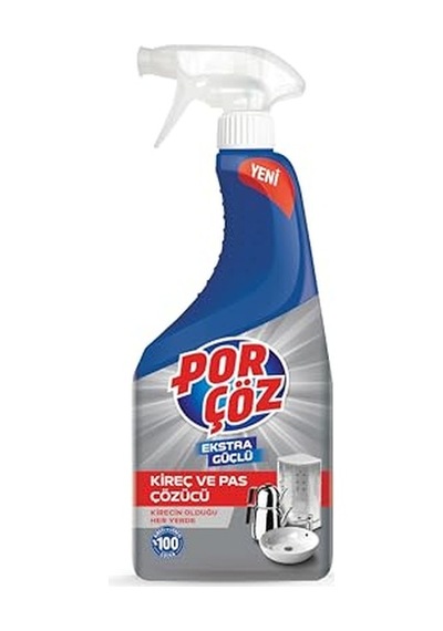 Porçöz Ekstra Güçlü Kireç Çözücü Sprey 750 Ml Diğer