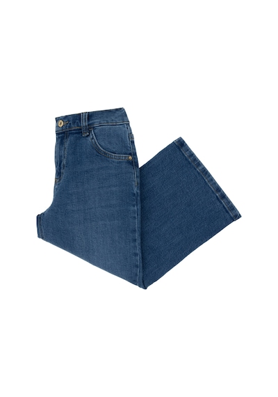 U.S. Polo Assn. Kız Çocuk Mavi Flare Fit Jean Pantolon 50304261-DN0022