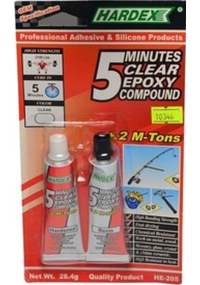Epoxy Plastik Yapıştırıcı Kürlü 5 Dk Beta 2X14 2Gr Hardex (106959227)
