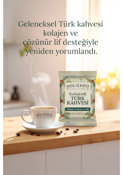 Moliendo Kolajenli Türk Kahvesi 100 G Türk Kahvesi