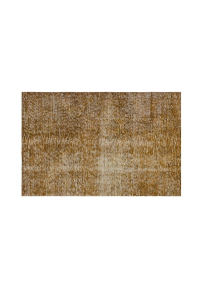 El Dokuması Vintage Yün-pamuk Kahve Halı 28978 185 X 280 Cm Kahverengi